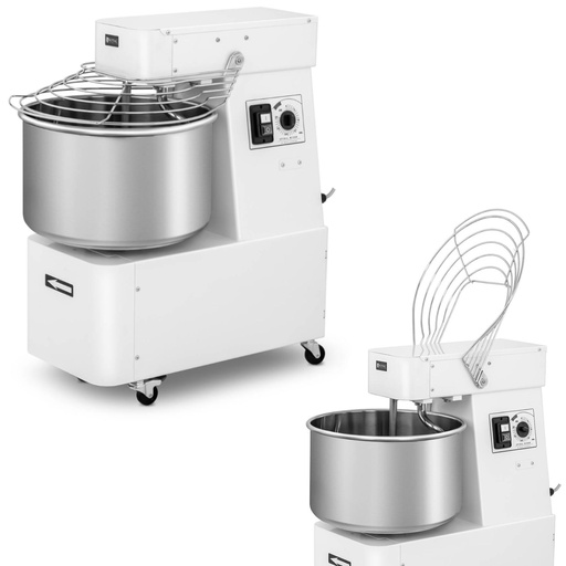 Spiral mixer spiral dough mixer with fixed bowl 32 l 88 kg/h 1100 W ITALY