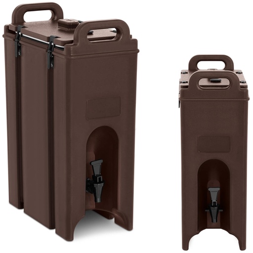 Catering thermos with tap for transporting cold and hot drinks 18 l