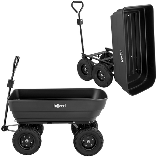 Pašizgāzējs dārza transportam 125 l 350 kg