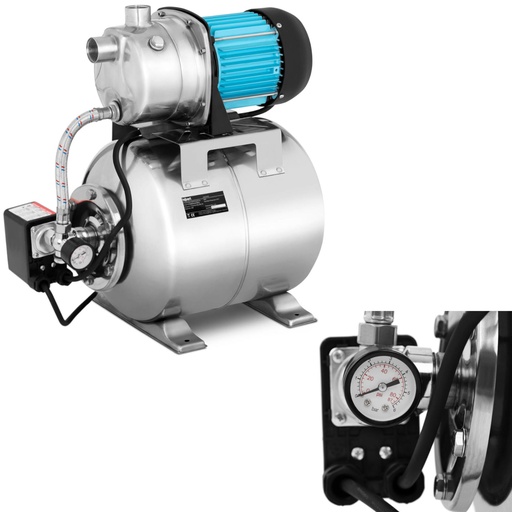 Savisiurbis slėginis siurblys vandeniui pumpuoti 19 l 3100 l/h 1000 W