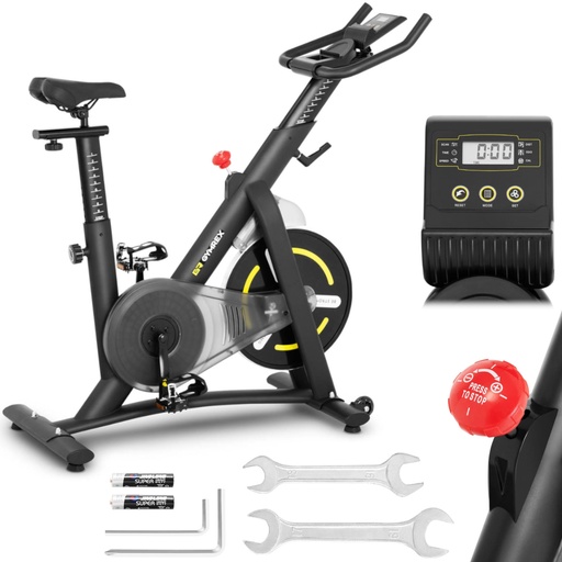 Stacionarus besisukantis dviratis 13kg LCD Gymrex GR-MG13