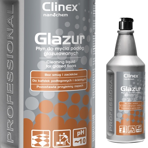 CLINEX Glazur 1L tile and stone floor cleaner