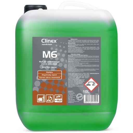 CLINEX M6 daily floor cleaner 10L