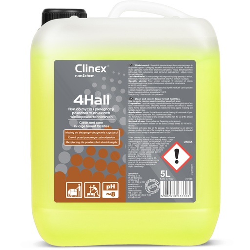CLINEX 4Hall 5L polymeric concentrated floor cleaning and maintenance liquid