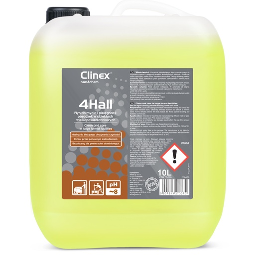 CLINEX 4Hall polymeric concentrated floor cleaning and maintenance liquid 10L