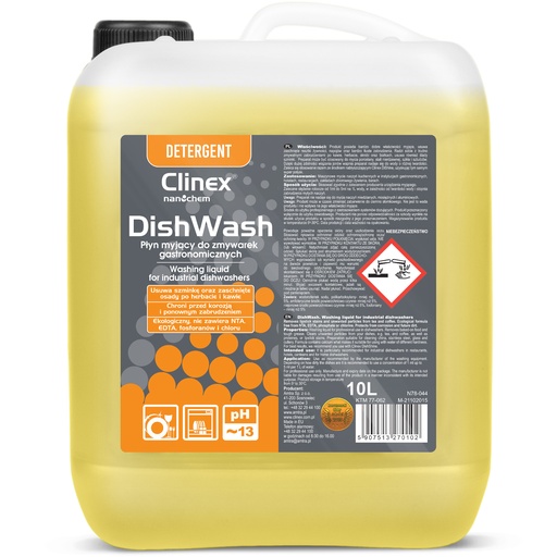 CLINEX DishWash 10L food-service dishwasher liquid concentrate