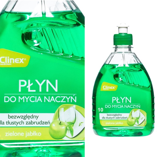 CLINEX HandWash 500ML streak and stain free hand dishwashing liquid.