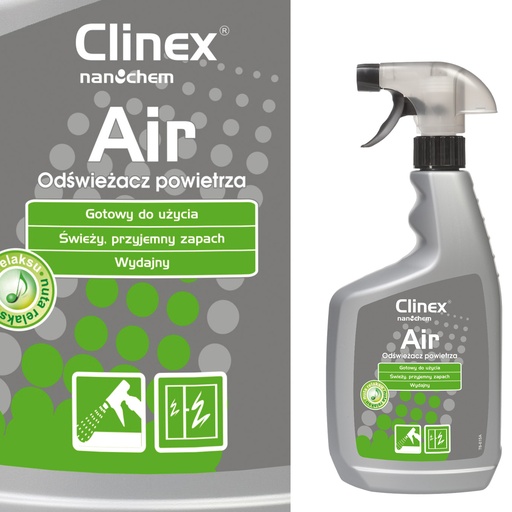 Effective surface spray air freshener CLINEX Air - Relaxing Note 650ML
