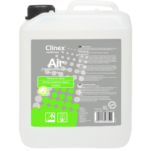 Effective surface spray air freshener CLINEX Air - Relaxing Note 5L