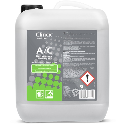 CLINEX A/C cleaning liquid 5L