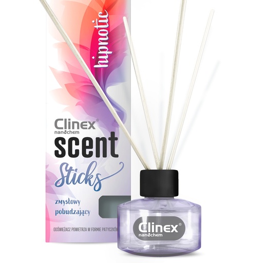 CLINEX Scent Sticks HYPNOTIC 45ml incense sticks for room freshening.
