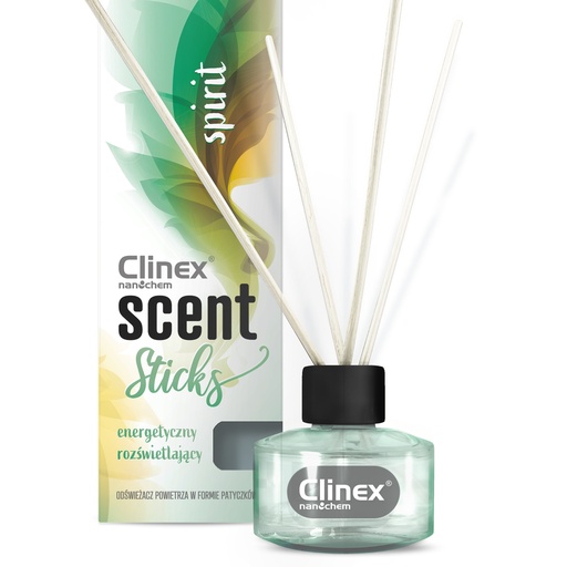 CLINEX Scent Sticks SPIRIT 45ml kambario gaivinimo lazdelės