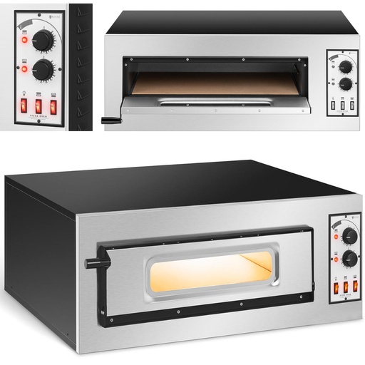 Single compartment pizza oven 1 pizza diameter 45 cm 400 V 5000 W ITALY