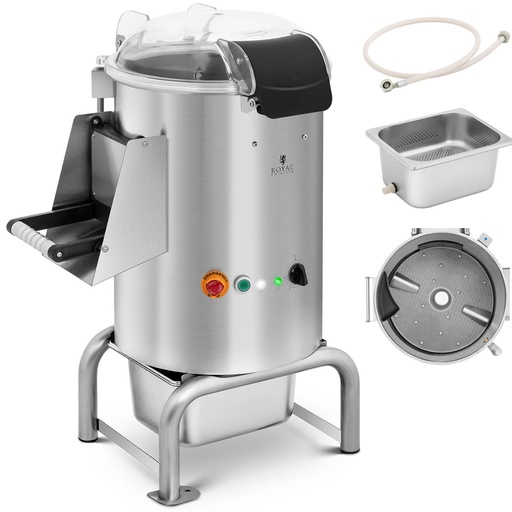 Electric potato and vegetable peeler 10 l + Timer