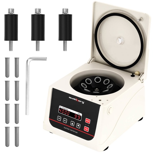 Professional laboratory plasma centrifuge 4000 rpm up to 8 15 ml tubes