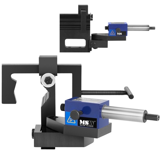 Vise attachment clamp for M12 M15 profile tube hole saws diam. 19-76 mm
