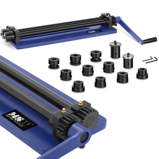 Spinning grooving machine for metal sheets manual 440 mm KIT