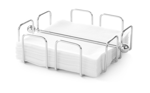 Square steel napkin stand - Hendi 428528