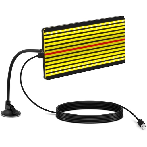 PDR reflective board lamp for detecting dents in the car body