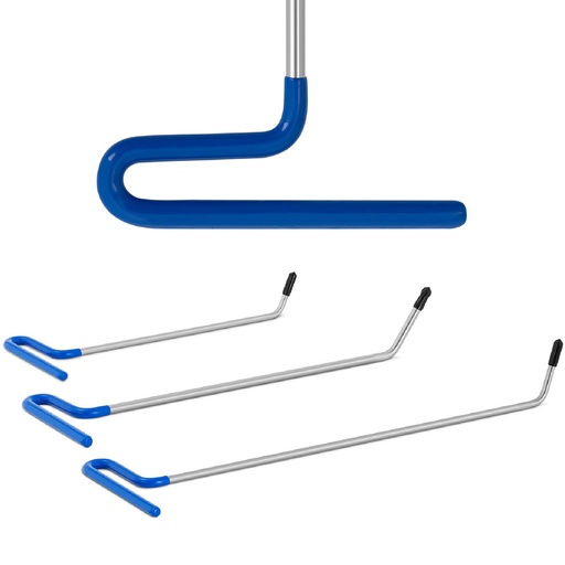 PDR repair kit for removal of dents in car body 3 rods