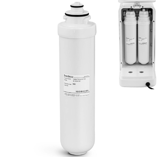 Carbon composite filter for water dispenser PP and CTO filter 9-12 months