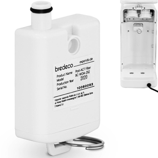 Carbon filter for ACF water dispenser 8-12 months