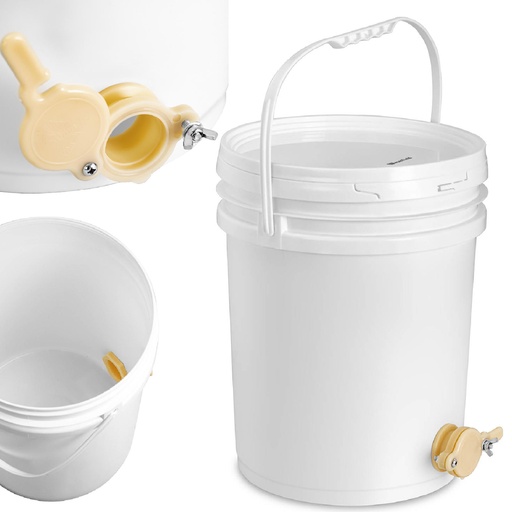 Plastic honey separator with valve 20 l