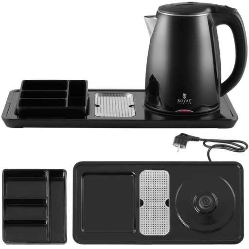 Hotel welcome set electric kettle tray 1.2 l