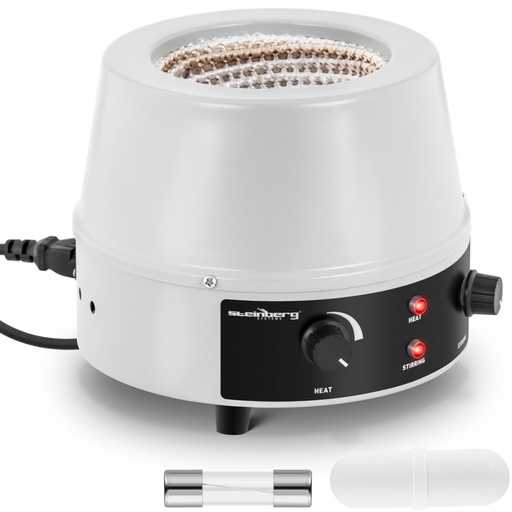 Laboratory heating jacket with magnetic stirrer 1600 rpm 450deg;C