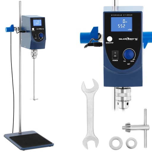 Mechanical laboratory stirrer timer 2500 rpm