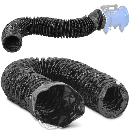 Exhaust hose pipe for industrial blower fan diameter 200 mm length 5 m