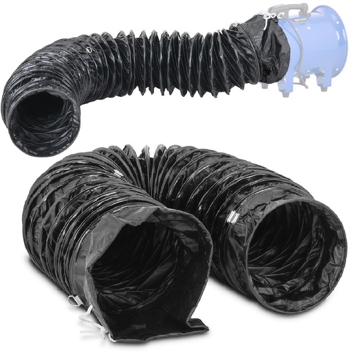 Exhaust hose pipe for industrial blower fan diameter 300 mm length 5 m