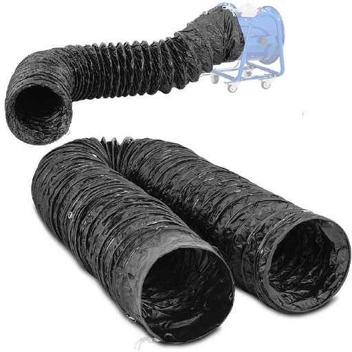 Extraction hose pipe for industrial blower fan diameter 400 mm length 10 m