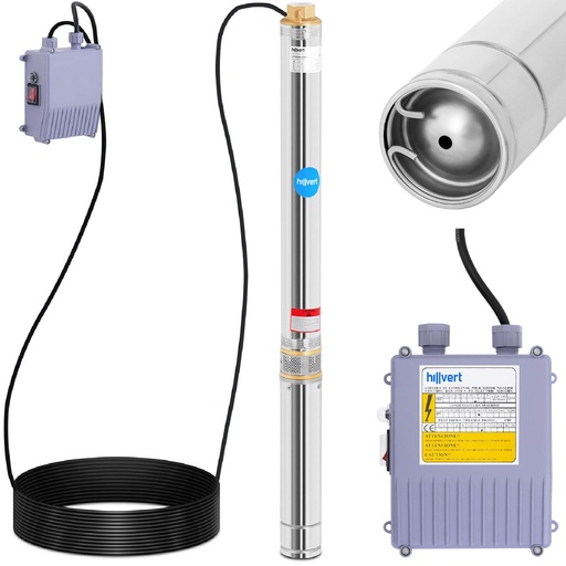 Stainless steel deep well pump 5580 l/hr up to 93 m