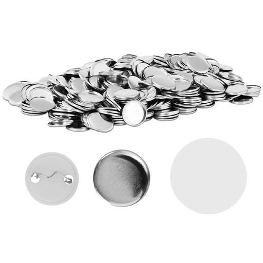 Badge pins buttons clothes pins 1,000 pcs. 32 mm diameter