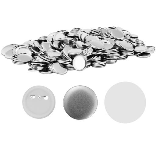 Uzlīmes ar nozīmītēm, butoni, apģērba piespraudes 1000 gab., dia 58 mm