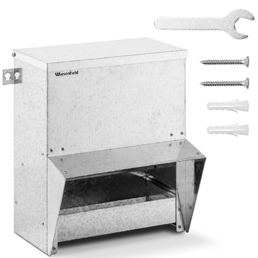 Feed feeder for poultry chute automatic 5 kg.