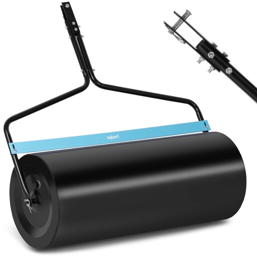 Garden soil compactor roller for lawn tractor 97.5 cm wide 120 l