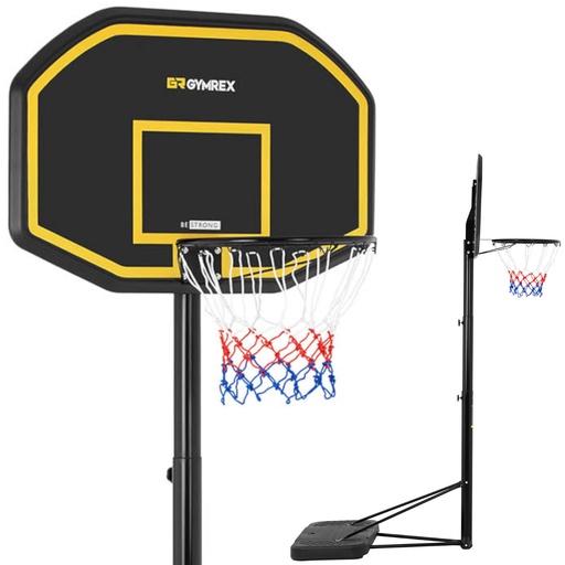 Basketball mobile basketball set adjustable on stand height 200-305 cm