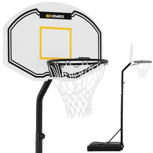 Basketball mobile basketball set adjustable on stand height 190-260 cm