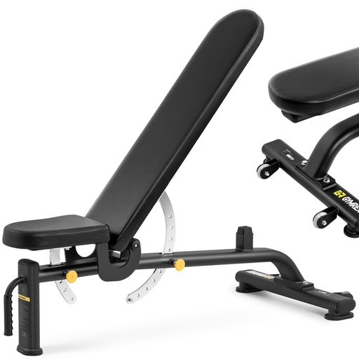 Exercise bench adjustable folding 9 levels up to 135 kg