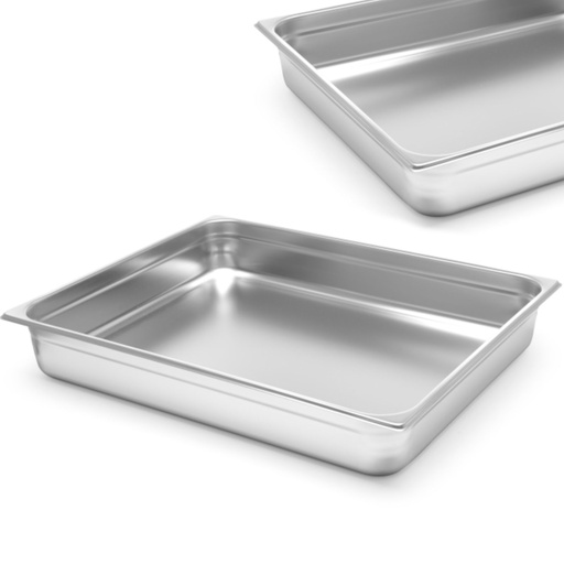 GN 2/1 stainless steel Profi Line container height 100 mm - Hendi 801123
