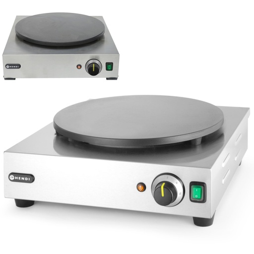 Circular electric pancake machine diameter 40 cm 3000 W - Hendi 212028