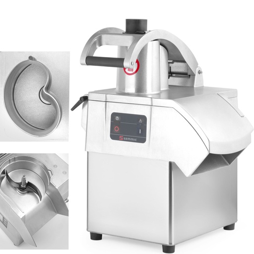Electric vegetable shredder with control panel CA-31 400 V 550 W - Sammic 1050701