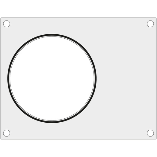 Mould matrix for Hendi sealing machine for soup container diameter 165 mm - Hendi 805619