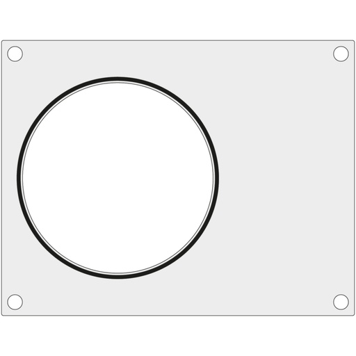 Mould matrix for CAS CDS-01 sealing machine for soup container diameter 165 mm - Hendi 805411