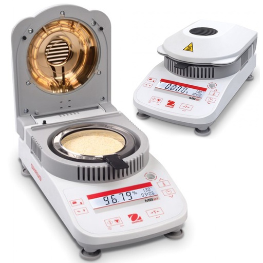 Laboratory precision halogen 160C LCD vagosizer 90g / 0.001g - OHAUS MB27
