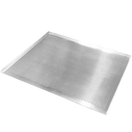 Perforated sheet for convection oven with 3 rims 470 x 340 mm - Hendi 617229