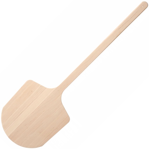 Shovel for pulling pizza bread from the oven wooden wide 300 mm long 1100 mm - Hendi 617212