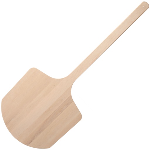 Shovel for pulling pizza bread from the oven wooden wide 350 mm long 1100 mm - Hendi 617236